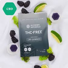 Alchemy Naturals 50mg CBD Gummies / THC-Free / 30ct
